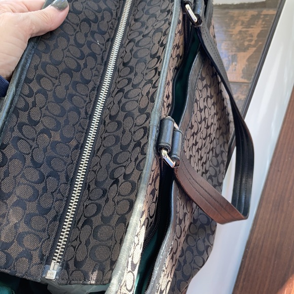 Coach Large Multifunctional Signature tote bag, diaper bag, laptop handbag purse - Picture 6 of 9